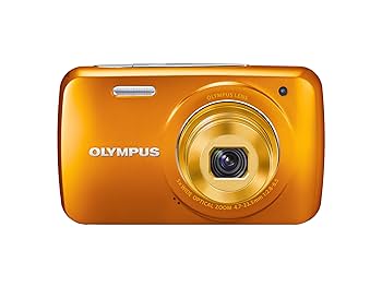 Amazon | OLYMPUS デジタルカメラ VH-210 オレンジ 1400万画素